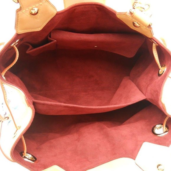 Louis Vuitton Multicolor Ursula Shoulder Bag Bron White - Picture 8 of 9